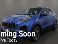 Used Kia Sportage GT-Line S 136 HP (100 kW) 2021 Blue SUV