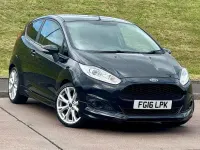 Used Ford Fiesta Zetec 125 HP (91 kW) 2016 Black Hatchback