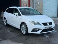 Used Seat Leon FR 148 HP (108 kW) 2017 White Estate