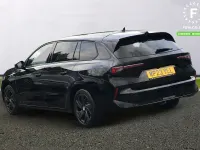Used Vauxhall Astra GS Line 130 HP (95 kW) 2023 Black Estate