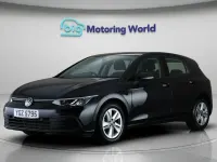 Used VW Golf VIII S 110 HP (80 kW) 2022 Black Hatchback