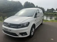 Used VW Caddy Maxi Highline 102 HP (75 kW) 2018 White MPV