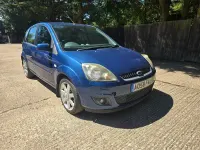 Used Ford Fiesta Zetec 2008 Blue Hatchback