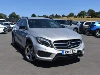 Used Mercedes GLA220 AMG line 170 HP (125 kW) 2015 Silver SUV