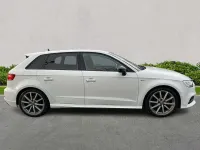Used Audi A3 Black Edition 147 HP (108 kW) 2018 White Sedan