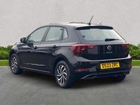 Used VW Polo Life 95 HP (69 kW) 2023 Black Hatchback
