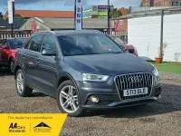 Begagnad Audi Q3 S-Line 177 HK (130 kW) 2013 Grå SUV