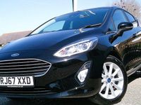 Used Ford Fiesta Titanium 2018 Black Hatchback