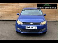 Used VW Polo Match 85 HP (62 kW) 2012 Blue Hatchback