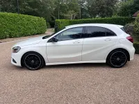 Used Mercedes A160 AMG Line Premium 2018 White Hatchback