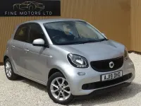 Used Smart ForFour Passion 71 HP (52 kW) 2019 Silver Hatchback