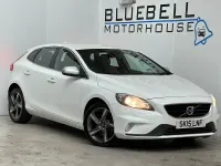 Used Volvo V40 R-Design 2015 White Hatchback