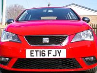 Used Seat Ibiza CONNECT 2016 Red Hatchback