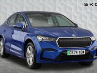 Used Skoda Enyaq iV 210 kW (286 HP) 2024 Race blue metallic SUV