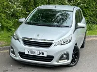 Used Peugeot 108 Allure 82 HP (60 kW) 2015 Silver Hatchback