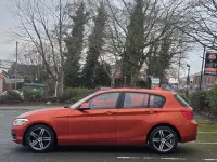 Used BMW 116 Sport Line 114 HP (83 kW) 2016 Orange Hatchback