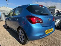 Used Vauxhall Corsa 75 HP (55 kW) 2018 Blue Hatchback