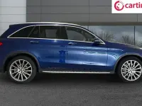 Used Mercedes GLC350 AMG line 258 HP (189 kW) 2018 Blue SUV