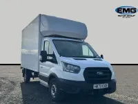 Second-hand Ford Transit S 130 CP (95 kW) 2022 Alb Cabrio