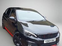 Used Peugeot 308 GT-line 130 HP (95 kW) 2020 Black Hatchback
