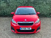 Used Peugeot 108 Active 68 HP (50 kW) 2016 Red Hatchback