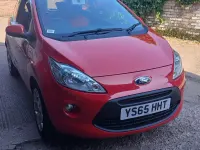 Used Ford Ka Zetec 69 HP (50 kW) 2015 Red Hatchback