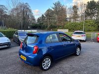 Usado Nissan Micra Acenta 2015 Azul Citadino