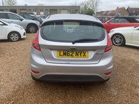 Used Ford Fiesta Zetec 82 HP (60 kW) 2012 Silver Hatchback