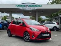 Used Toyota Yaris 2019 Red Hatchback