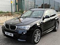 Used BMW X3 M Sport 190 HP (139 kW) 2017 Black SUV