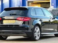 Used Audi A3 Sportback S-Line 2016 Black Hatchback