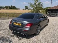 Used Mercedes E220 AMG line 194 HP (142 kW) 2018 Grey Sedan