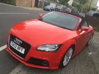 Usado Audi TT Roadster S-Line 170 HP (125 kW) 2012 Vermelho Cabrios