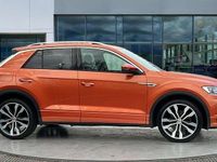 Used VW T-Roc R-line 150 HP (110 kW) 2020 Orange SUV