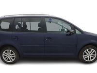 Used VW Touran SE 105 HP (77 kW) 2015 Blue MPV