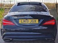 Used Mercedes CLA200 AMG line 2019 Black Sedan