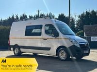 Used Vauxhall Movano 130 HP (95 kW) 2019 White MPV