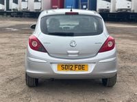 Used Vauxhall Corsa 75 HP (55 kW) 2012 Silver Hatchback