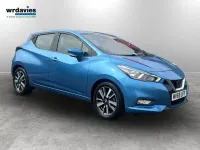 Used Nissan Micra Acenta Limited Edition 90 HP (66 kW) 2019 Blue Hatchback