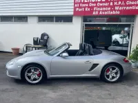 Second-hand Porsche Boxster 295 CP (216 kW) 2007 Argintiu Cabrio