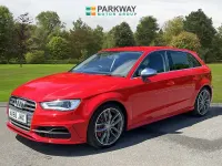 Used Audi S3 Sportback Design 300 HP (220 kW) 2015 Red Hatchback