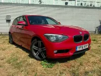 Used BMW 116 Sport Line 136 HP (100 kW) 2011 Red Hatchback