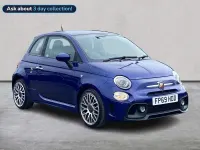 Used Abarth 595 145 HP (106 kW) 2019 Blue Hatchback