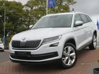 Begagnad Skoda Kodiaq 150 HK (110 kW) 2020 Vit SUV