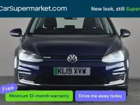 Begagnad VW e-Golf 99 kW (135 HK) 2019 Blå Halvkombi