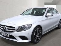Begagnad Mercedes C220 194 HK (142 kW) 2019 Silver Sedan