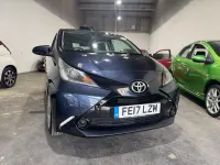 Used Toyota Aygo X-play 68 HP (50 kW) 2017 Blue Hatchback