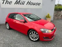 Second-hand VW Golf VII GT 150 CP (110 kW) 2014 Roșu Hatchback