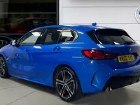 Used BMW 118 M Sport 134 HP (98 kW) 2022 Blue Hatchback
