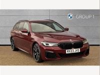 Used BMW 520 M Sport 187 HP (137 kW) 2023 Red Estate